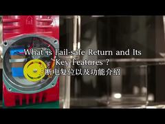 مشغل كهربائي مضاد للانفجار IP68 CSA إعادة ضبط الطاقة Modbus